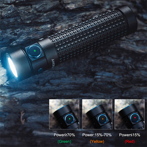 Olight S2R Baton Rechargeable Flashlight | 1,150 Lumens | Magnetic Charging